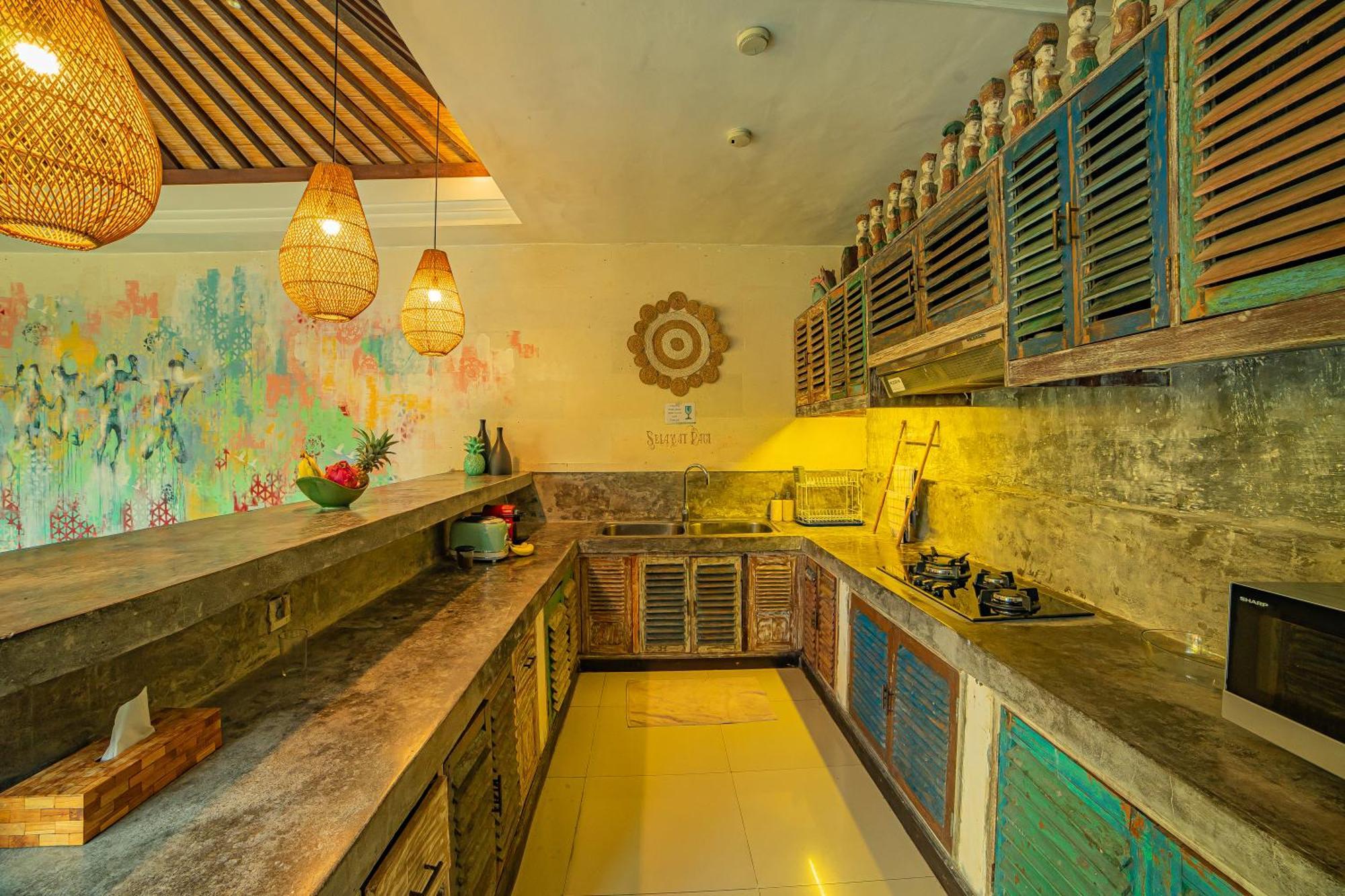 Villa Elysium Fields - Rustic Meets Industrial Chic Design Canggu Buitenkant foto