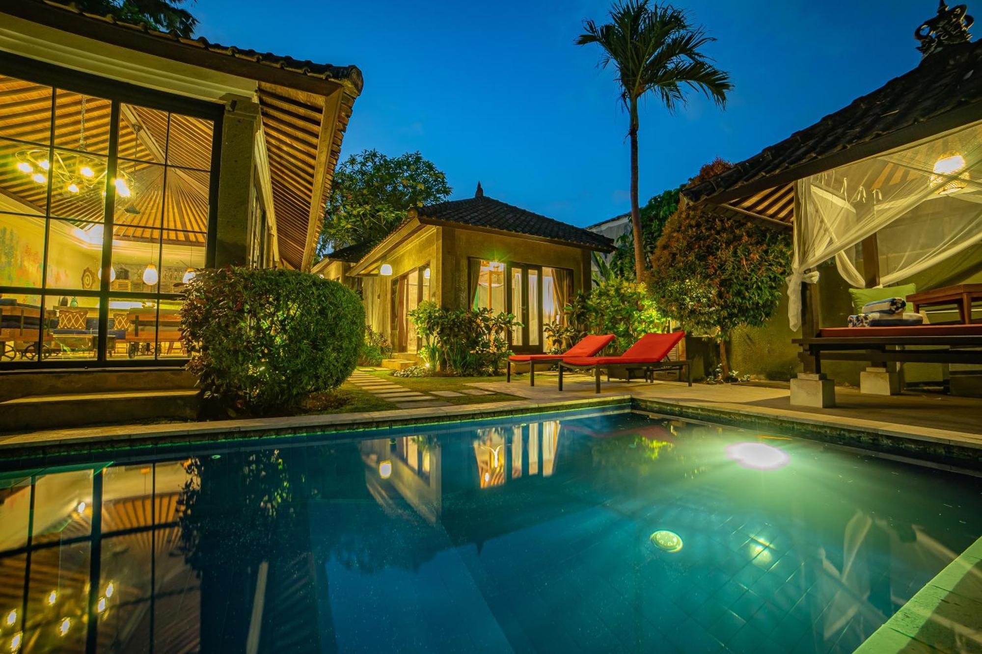 Villa Elysium Fields - Rustic Meets Industrial Chic Design Canggu Buitenkant foto